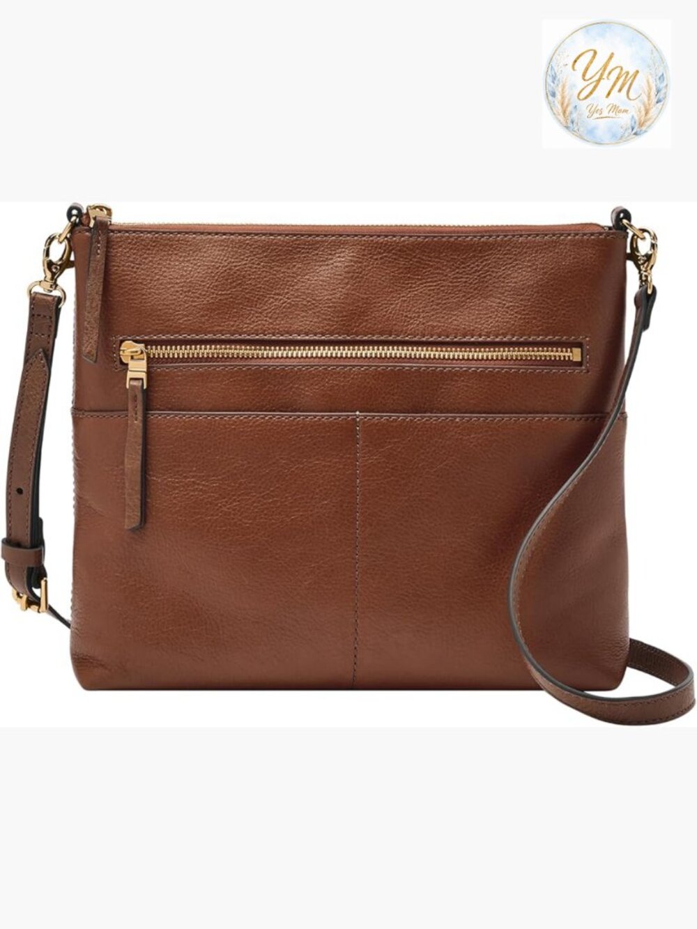 Leather Small Flap Crossbody Purse Handbag with Adjustable Strap